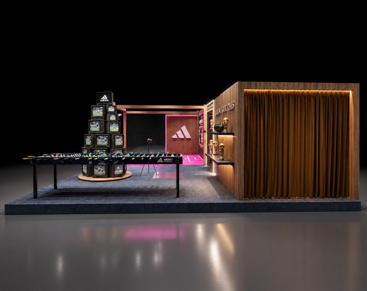 Adidas · Stand — Otra forma de vivir la marca.
